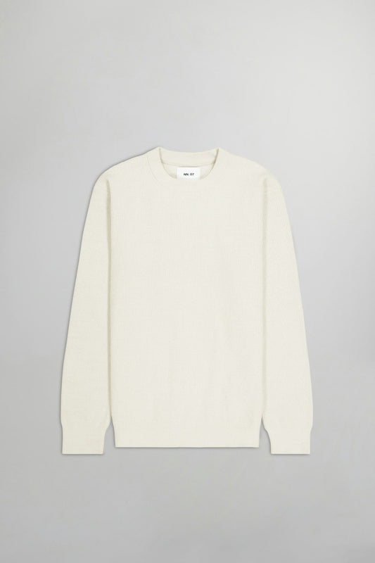 Danny Lightweight Sweater - Ecru - DUNE + SALT