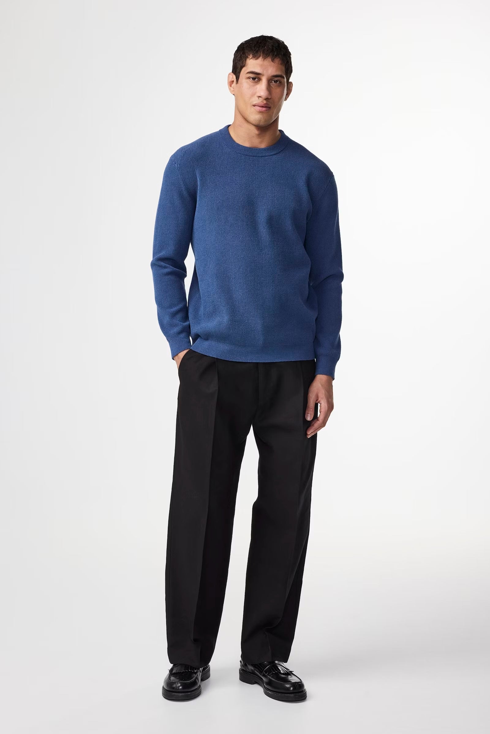 Danny Sweater - Denim Blue - DUNE + SALT