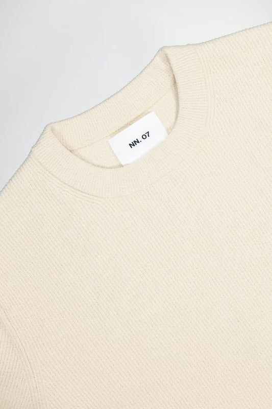 Danny Lightweight Sweater - Ecru - DUNE + SALT