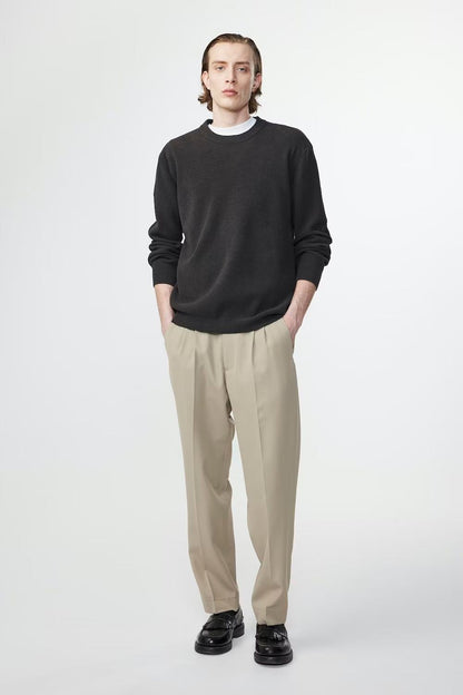 Danny Lightweight Sweater - Dark Army - DUNE + SALT