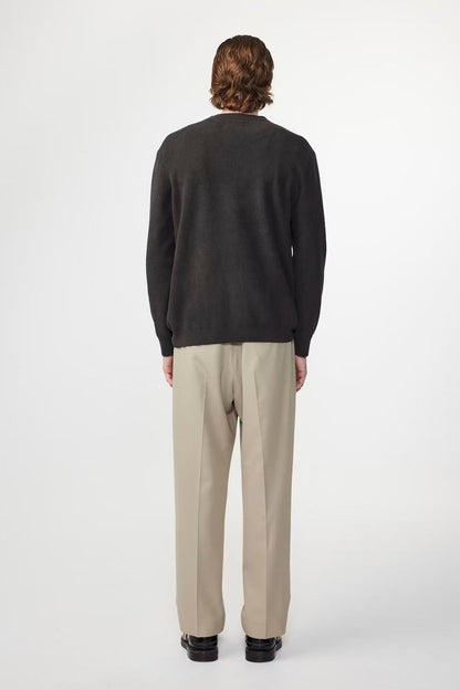 Danny Lightweight Sweater - Dark Army - DUNE + SALT