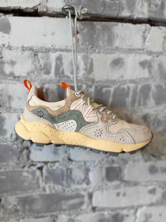 Yamano 3 Uni Sneaker - Off White/Sage - DUNE + SALT