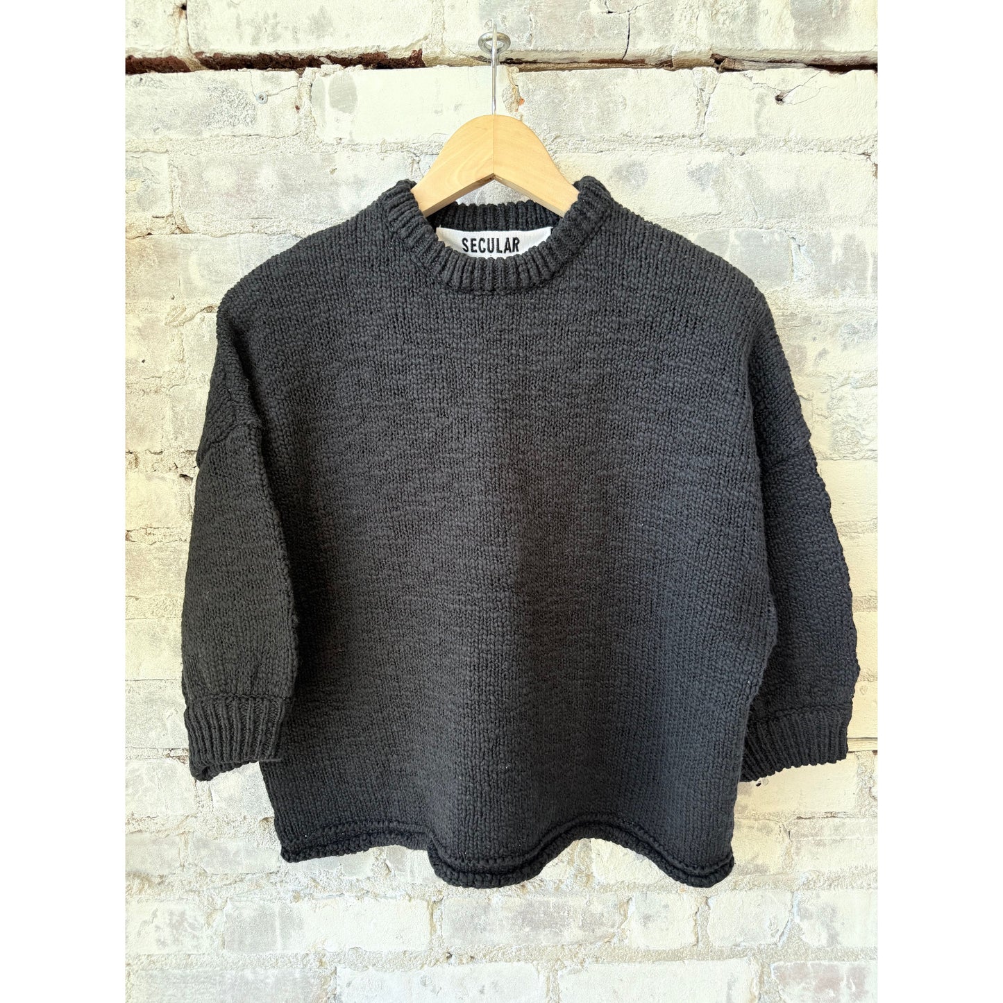 3/4 Sleeve Sweater - Black - DUNE + SALT