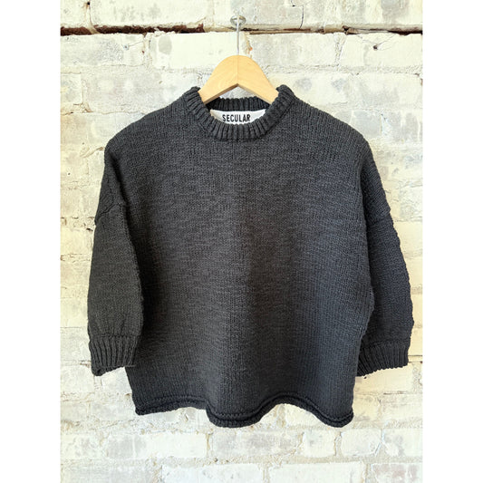 3/4 Sleeve Sweater - Black - DUNE + SALT