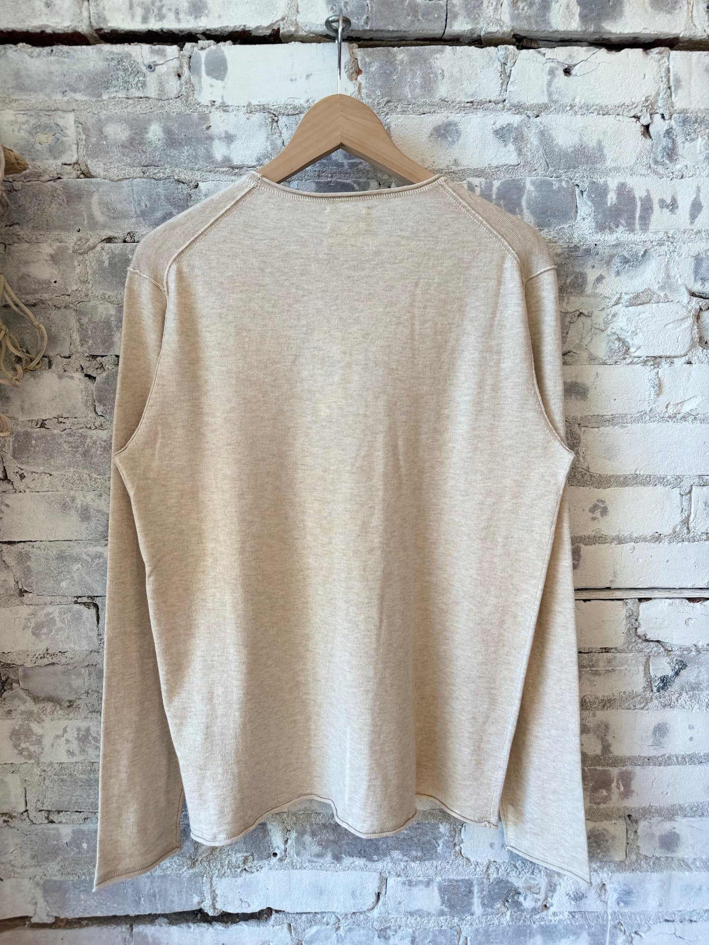 Crew Knitted Pullover - Natural - DUNE + SALT
