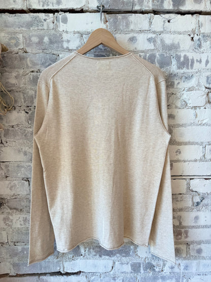 Crew Knitted Pullover - Natural - DUNE + SALT