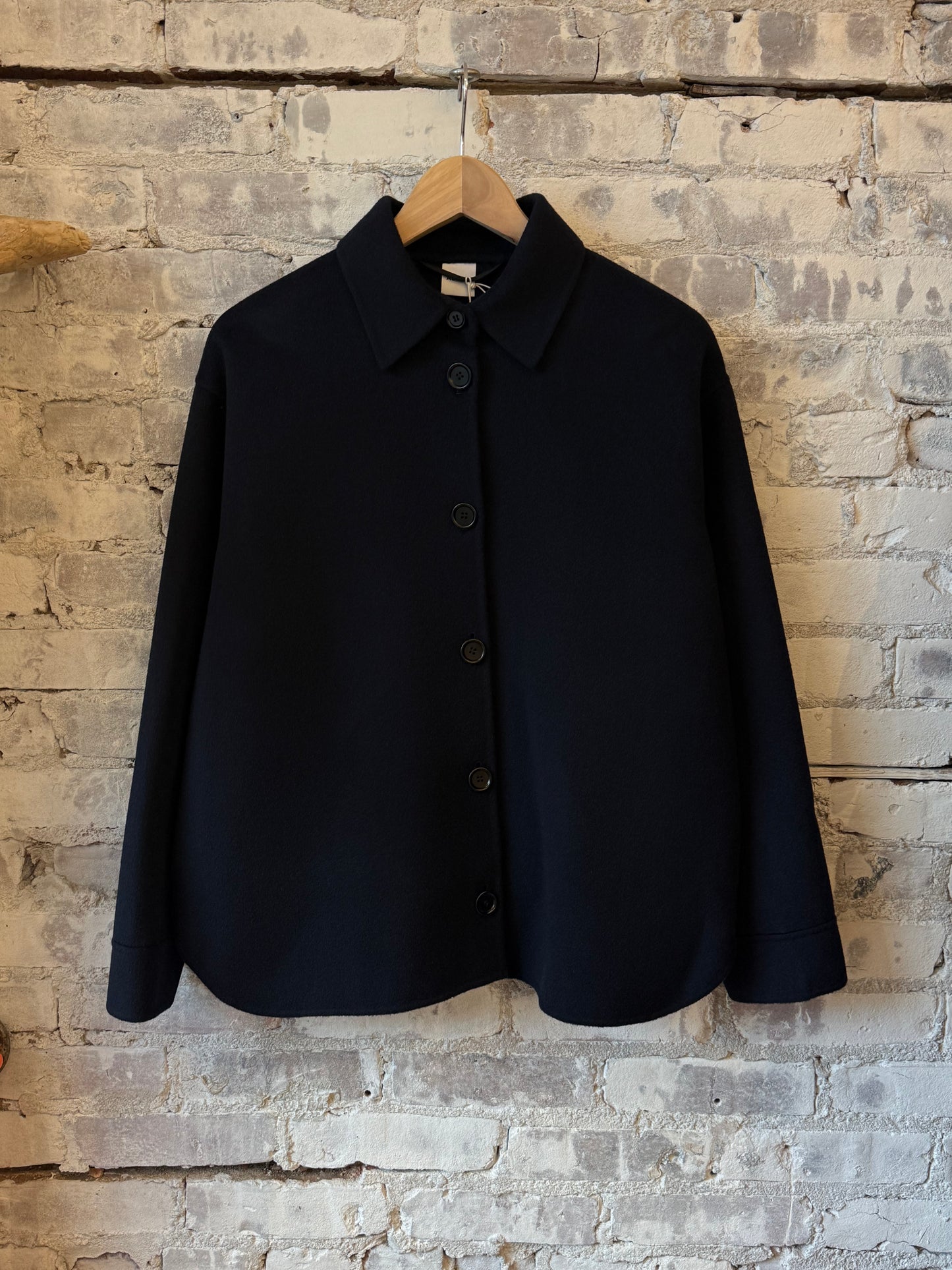 Double Wool Jacket - Blue