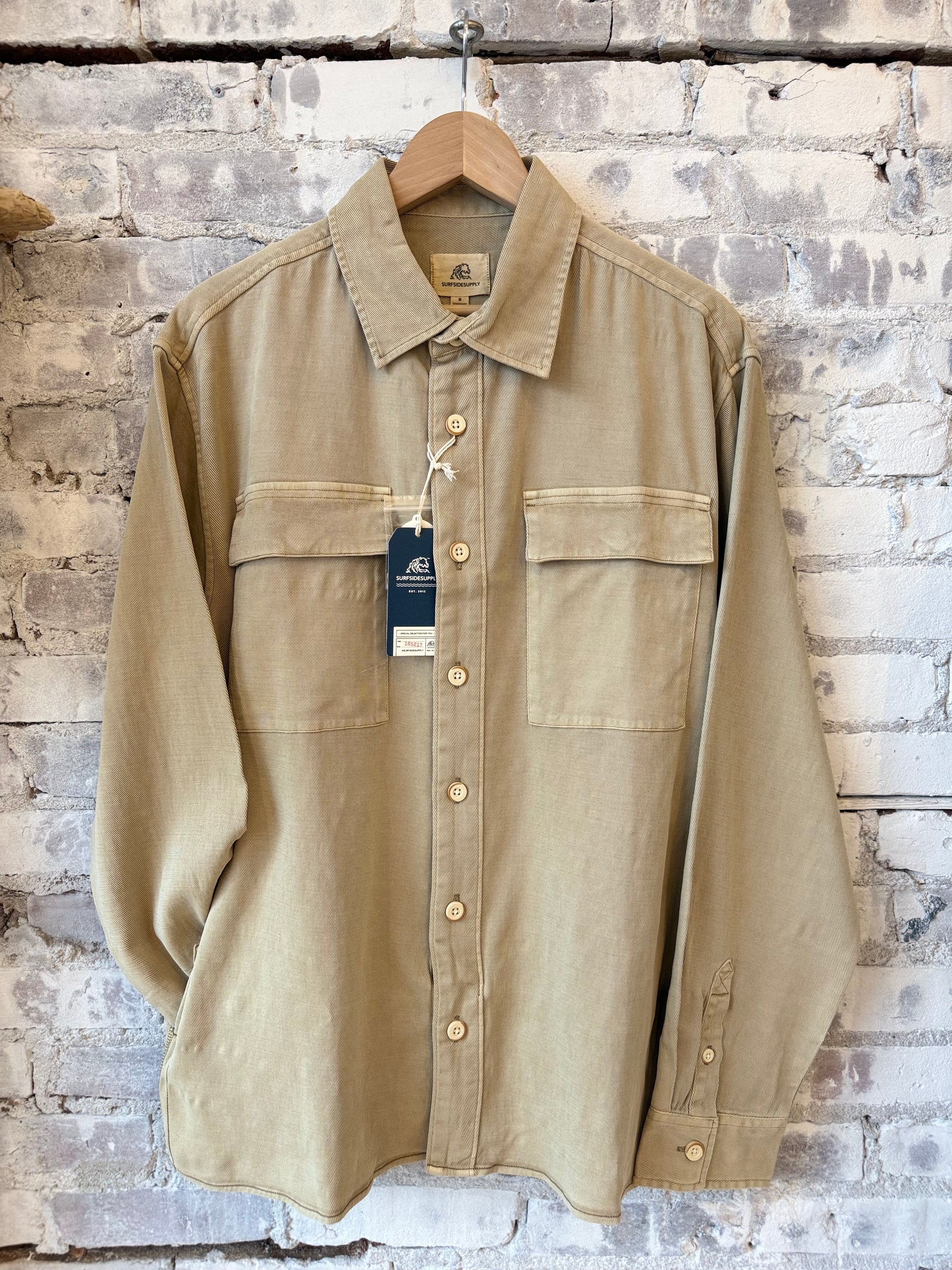 Scout Shirt Jacket - Chinchilla - DUNE + SALT