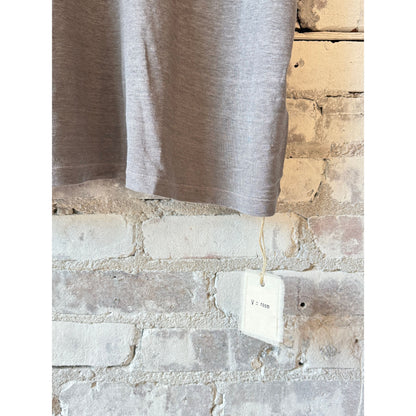 Hemp Jersey Oversized SS Crew - Charcoal - DUNE + SALT