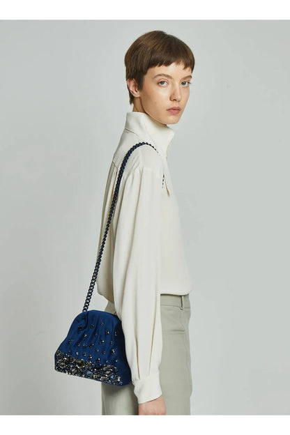 Pepita Clutch - Blue