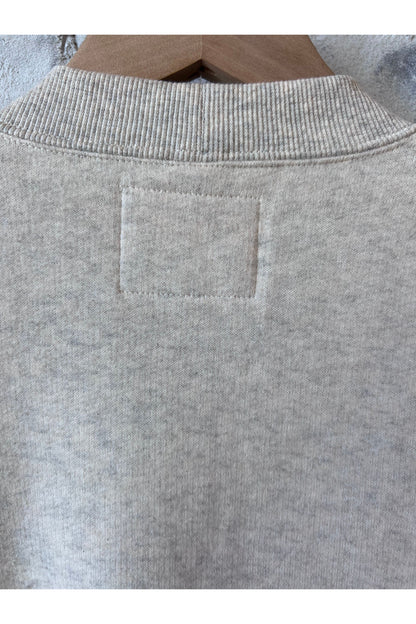 Cotton Tencel Brushed Fleece Cardigan - Oat - DUNE + SALT