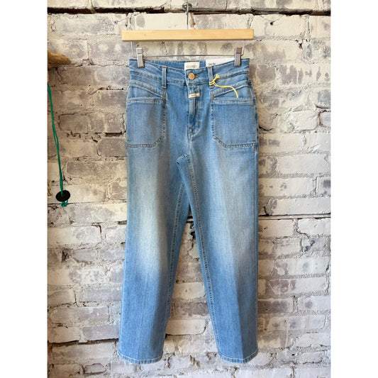 Mira-X Comfort Stretch Straight Jean - Light Blue - DUNE + SALT