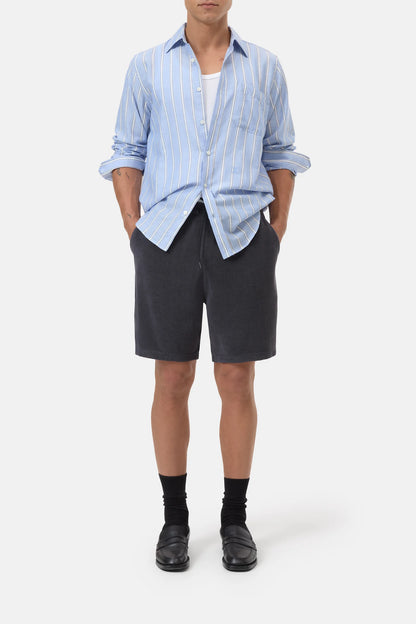 Terry Cloth Shorts - Magma Black