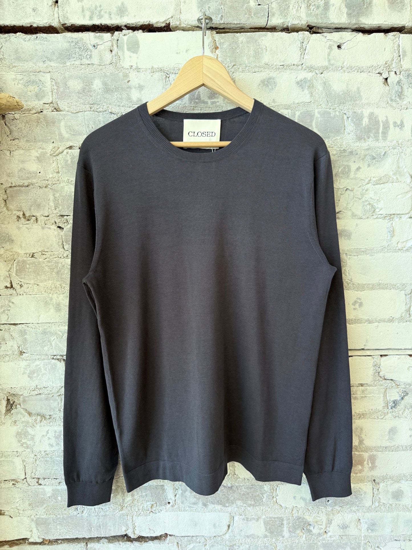 Cotton Jumper - Magma Black - DUNE + SALT