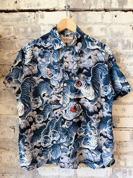 Hawaiian Tiger Shirt - Ice
