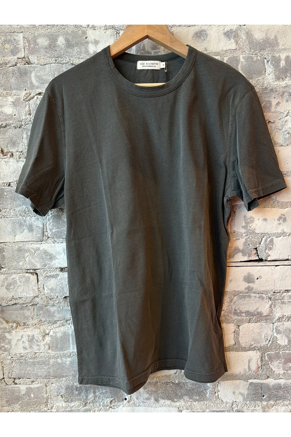 Supima SS Crewneck Tee - Carbon - DUNE + SALT