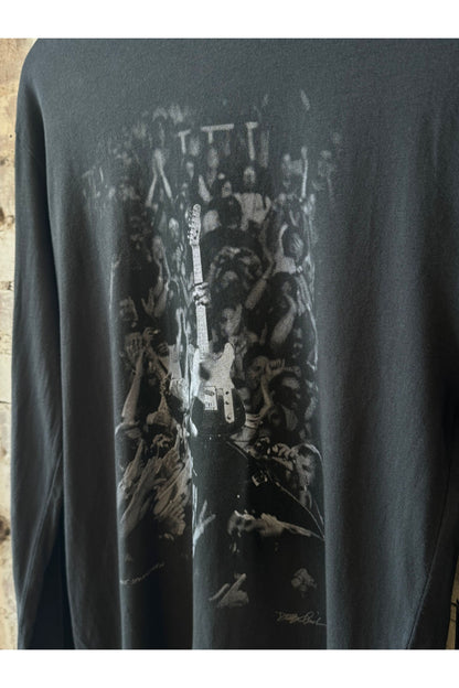 "Bruce Crowd" LS Tee - Faded Black - DUNE + SALT