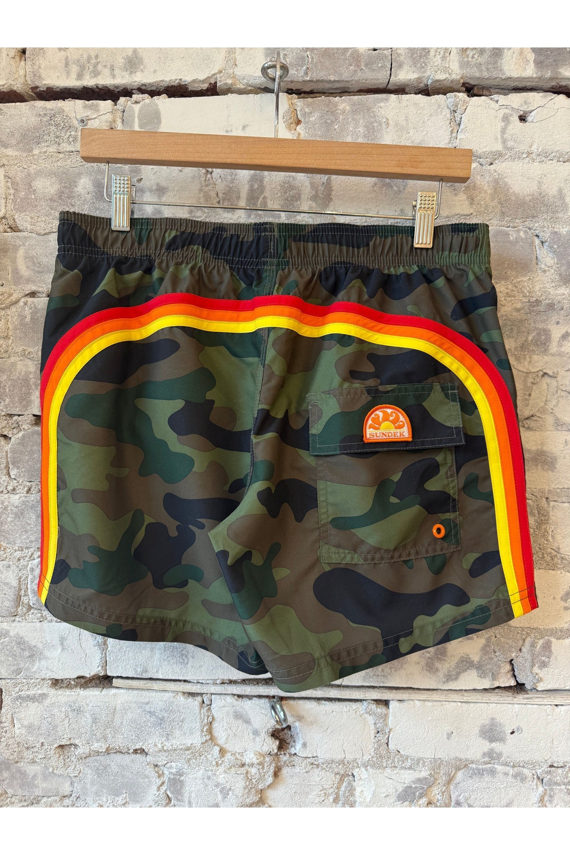 Camo Boardshort - Vintage Deep Forest - DUNE + SALT