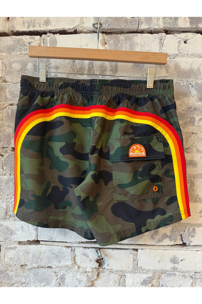 Camo Boardshort - Vintage Deep Forest - DUNE + SALT