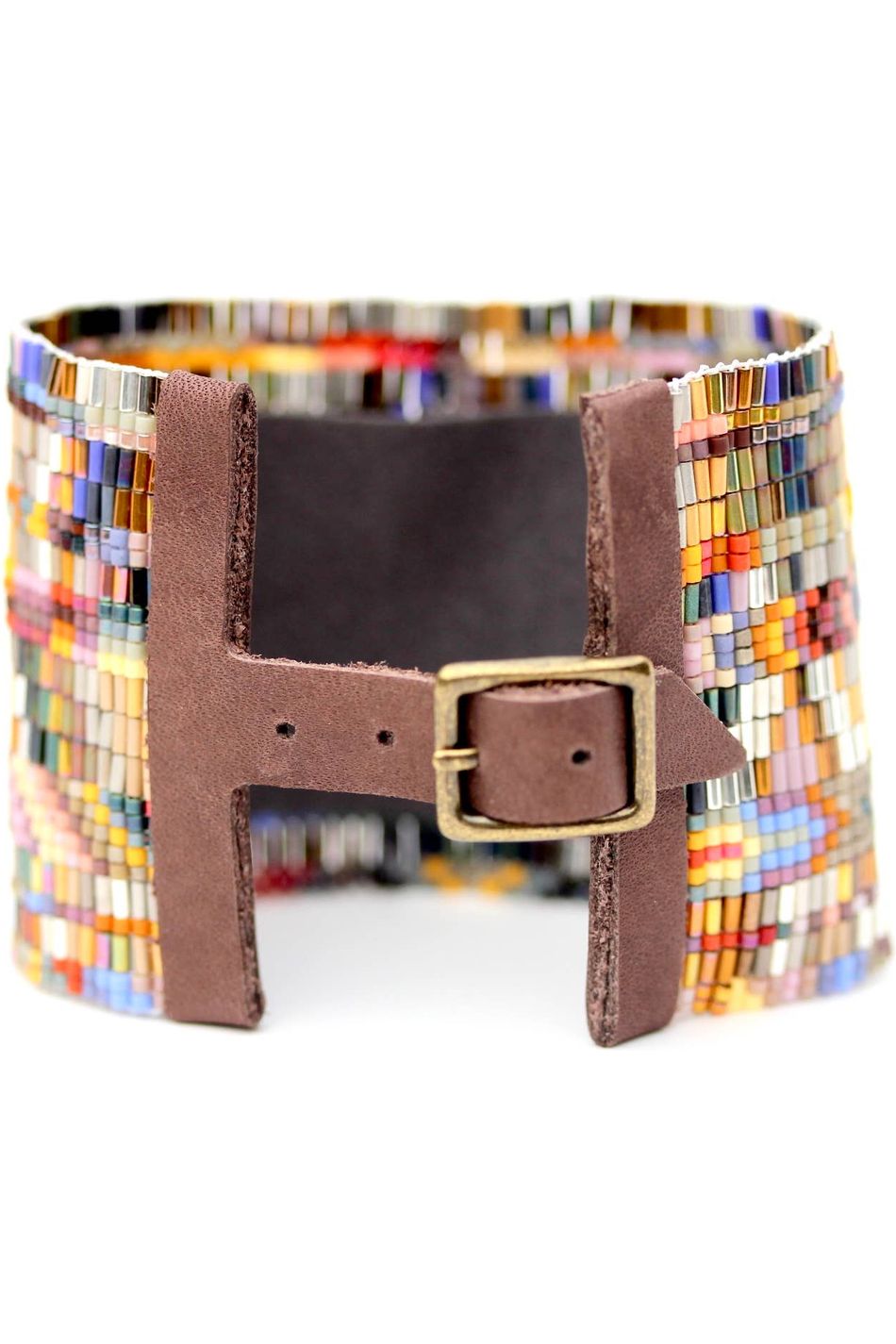 JR34 Patchwork Cuff - DUNE + SALT
