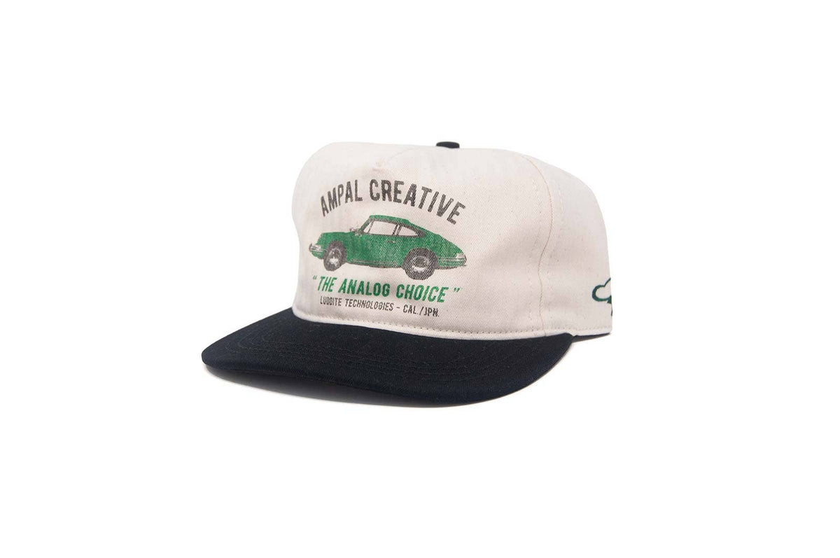 The Ampal Creative The Ampal Creative - 912 SHOP HAT - Snapback White Smoke