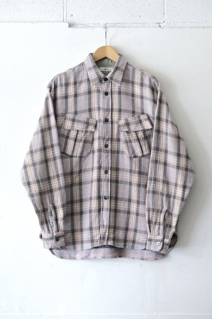 Fatigue Flannel Shirt - Pink Check