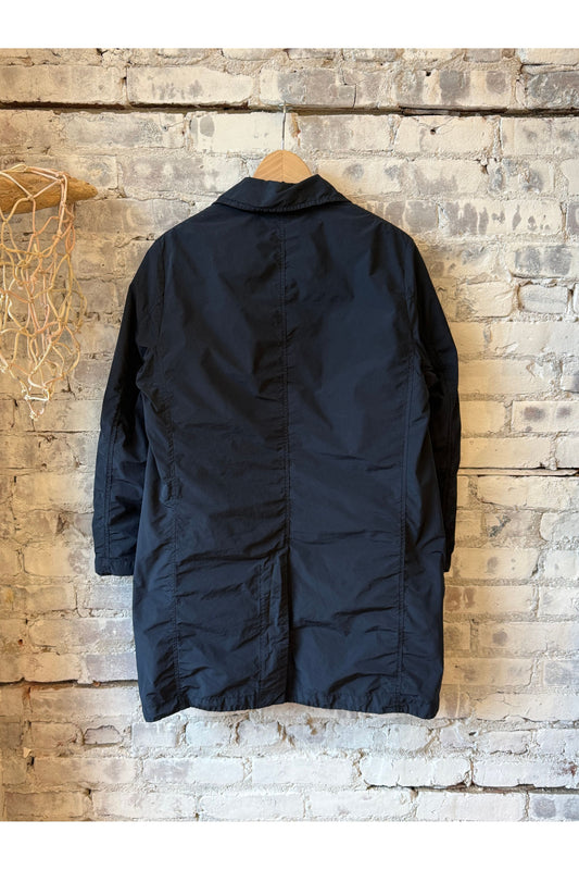 Women's 2-in-1 Garment Dyed Car Coat - Navy - DUNE + SALT