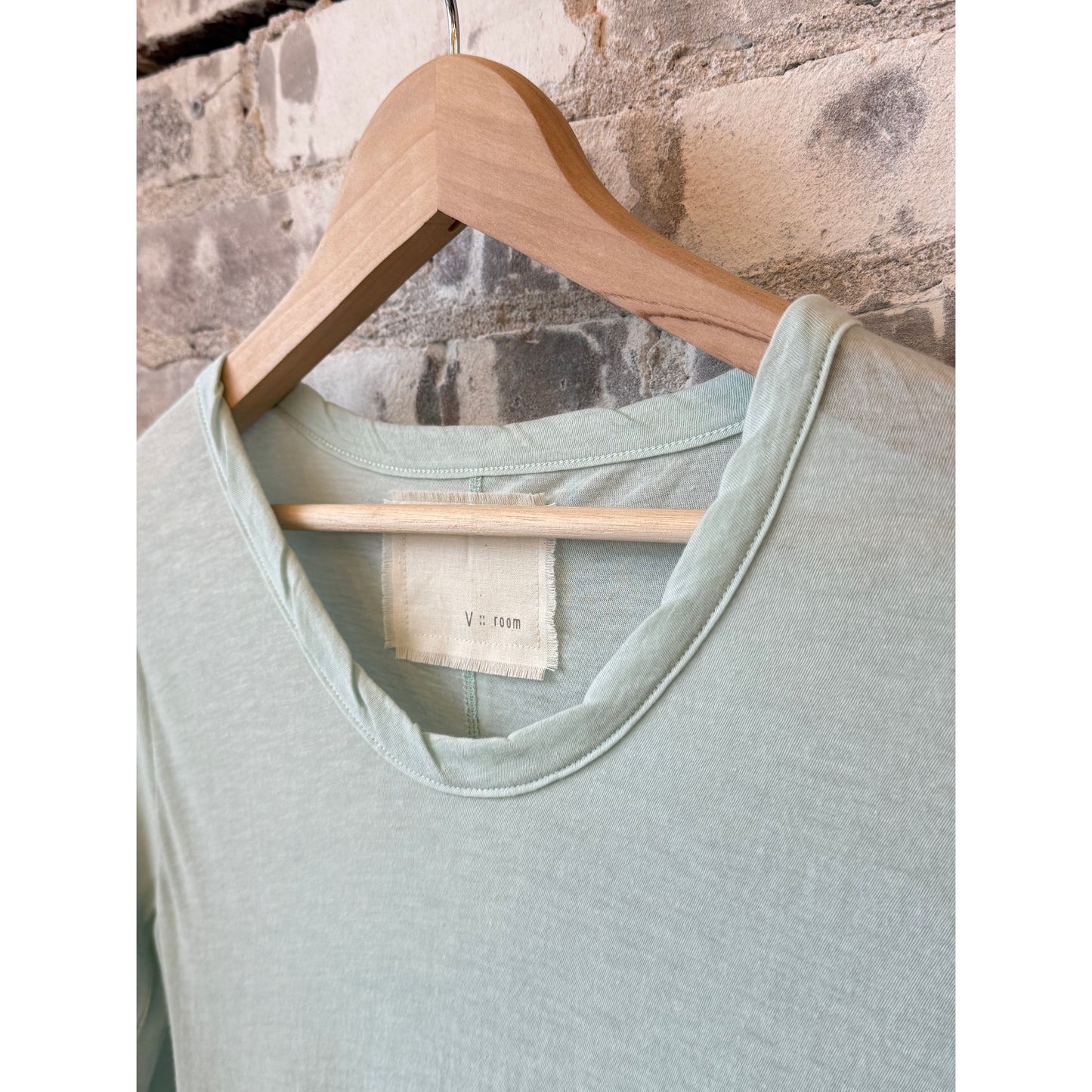 Hi-Soft Jersey LS Crew - Dusty Mint - DUNE + SALT