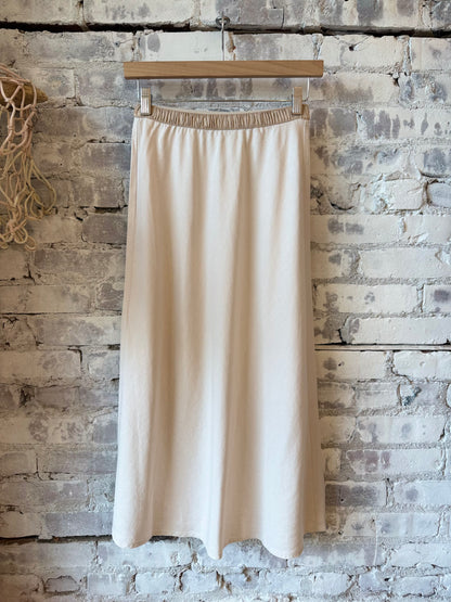Jima Woven Skirt - Stone - DUNE + SALT