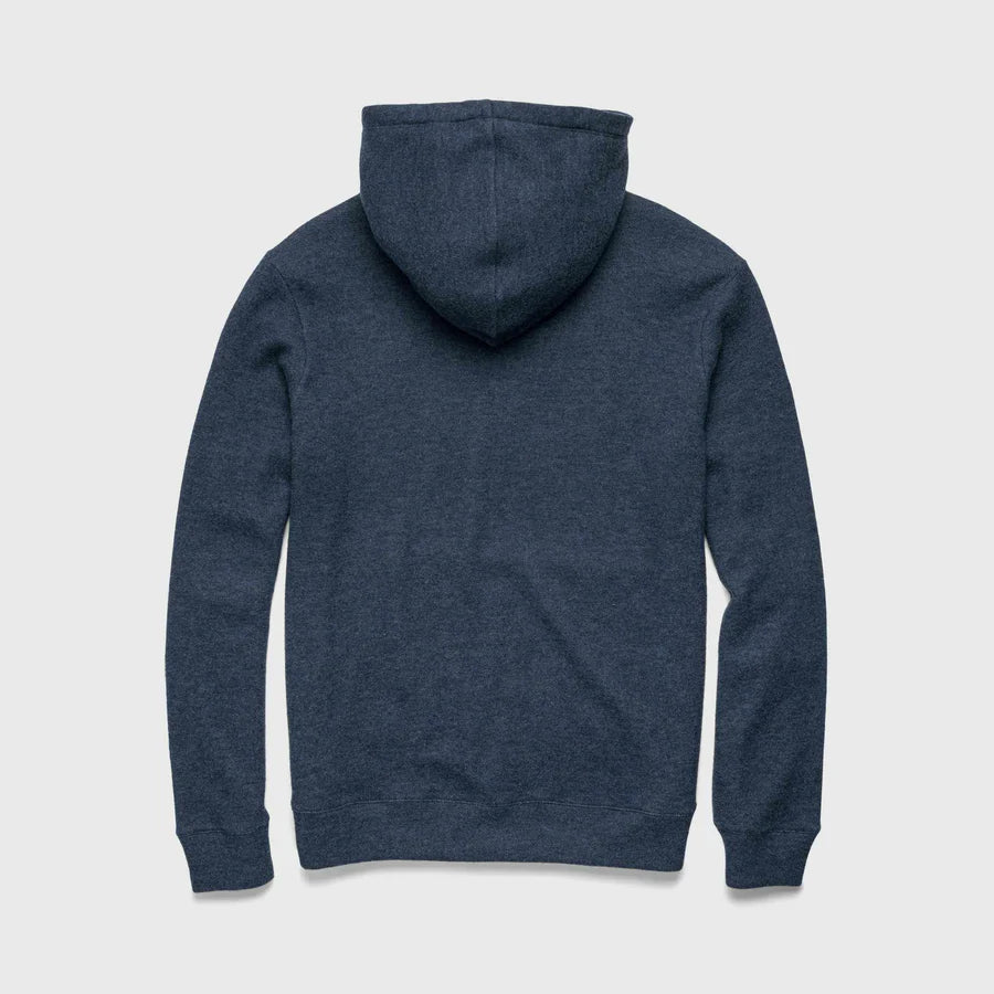 Justin Cashmist Hoodie - Navy Heather - DUNE + SALT