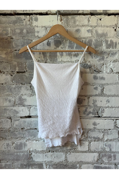 Hi-Soft Double Face Camisole - White - DUNE + SALT