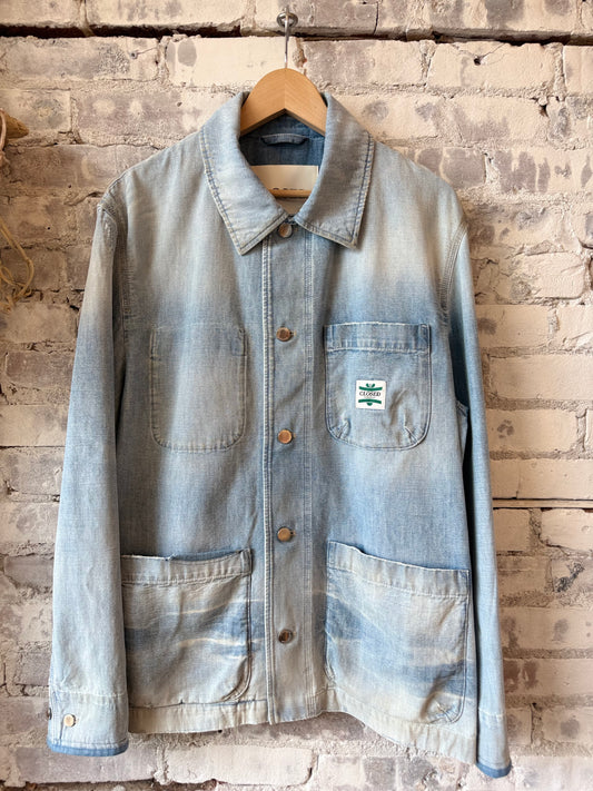 Closed Men's Worker Denim Jacket – Light Blue Light Slate Gray
