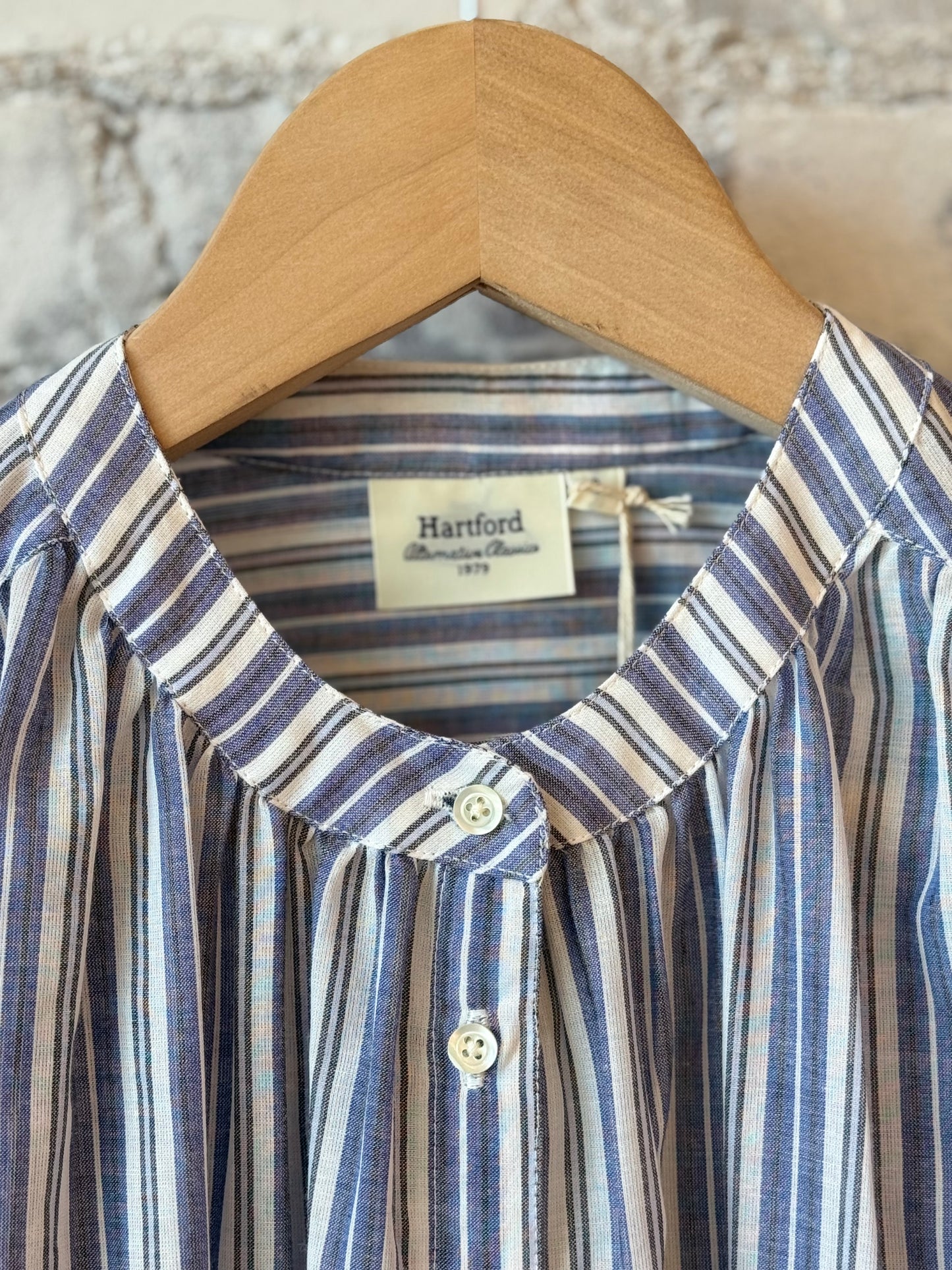 Ryton Woven Dress - Blue