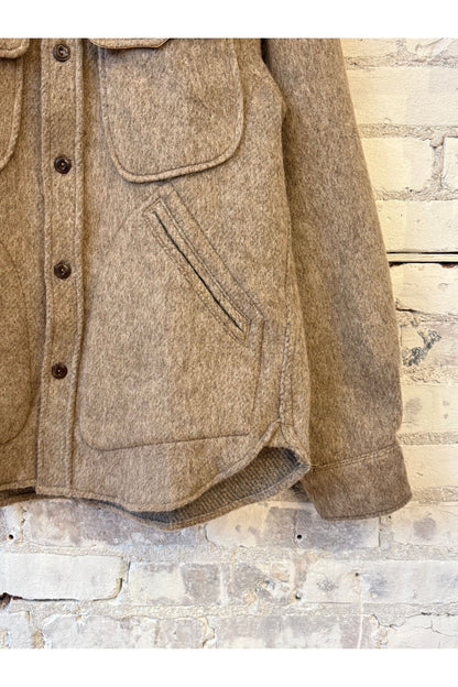 Mendon Wool Shirt Jacket - Tan