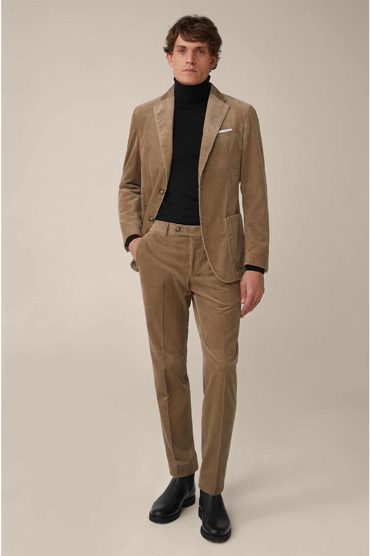 Giro Cord Jacket - Beige - DUNE + SALT