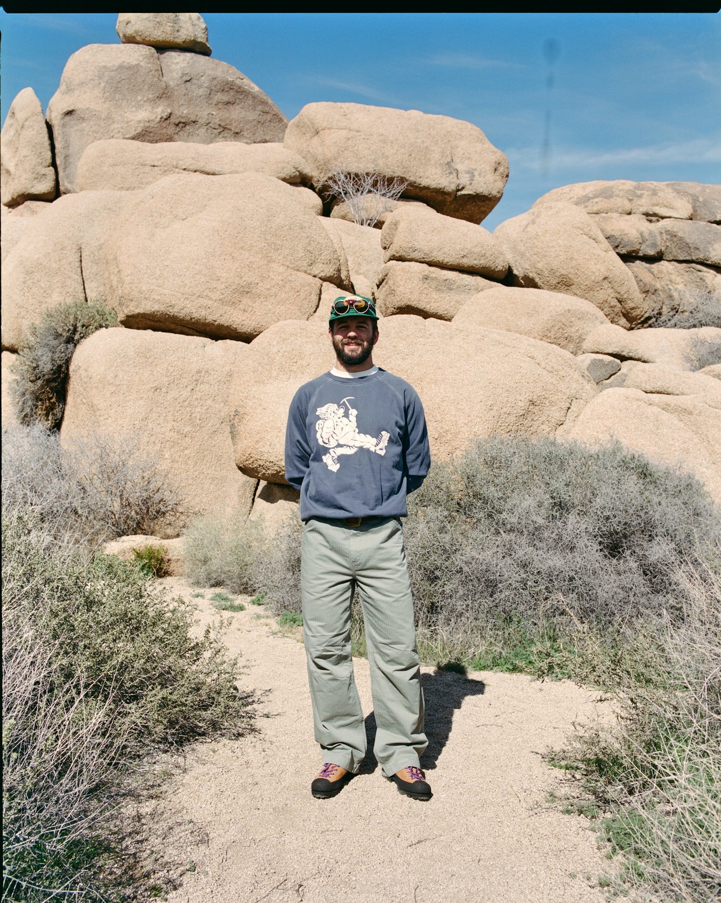 Wayne Raglan Sleeve Sweatshirt - Tomato - DUNE + SALT