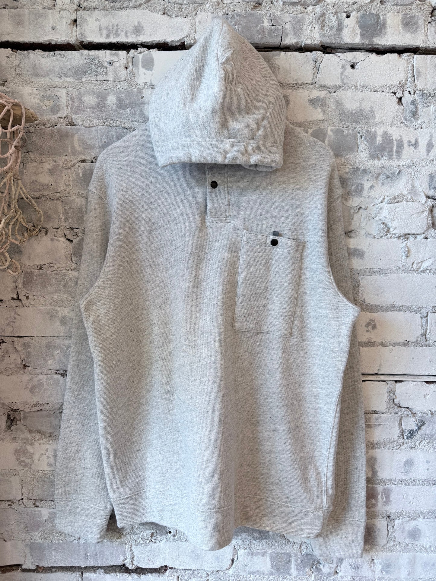 Frenchloom Hoodie - Bone Heather - DUNE + SALT