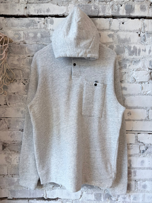 Frenchloom Hoodie - Bone Heather - DUNE + SALT