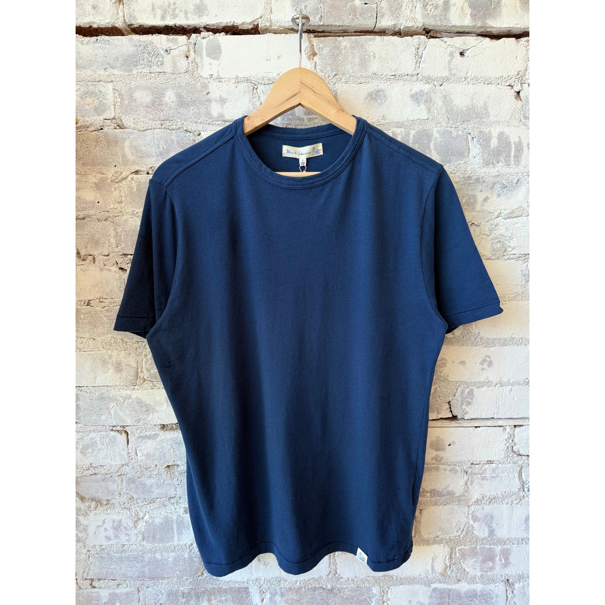 Soft Pima Cotton T-Shirt - Dark Indigo - DUNE + SALT