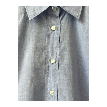 Coraz End-on-End Cotton Voile Shirt - Blue - DUNE + SALT