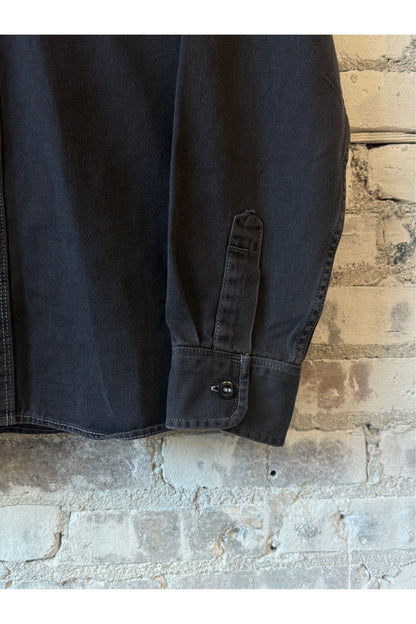 Utility Twill Shirt - Charcoal - DUNE + SALT