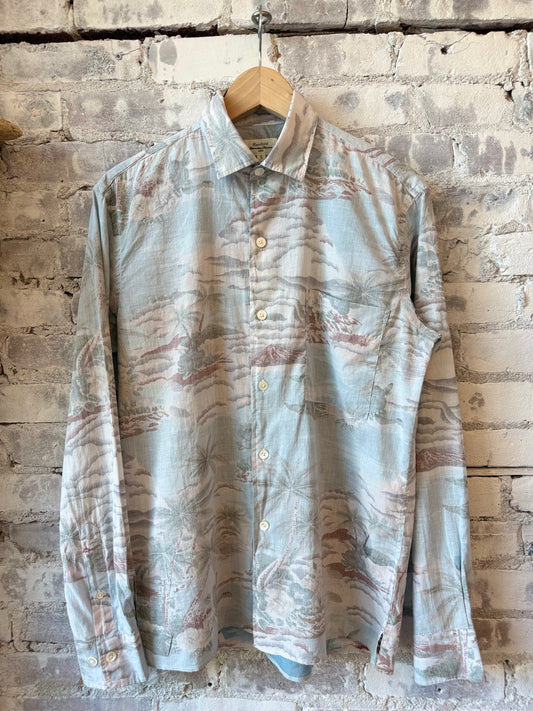 Patt Woven Shirt - Sky
