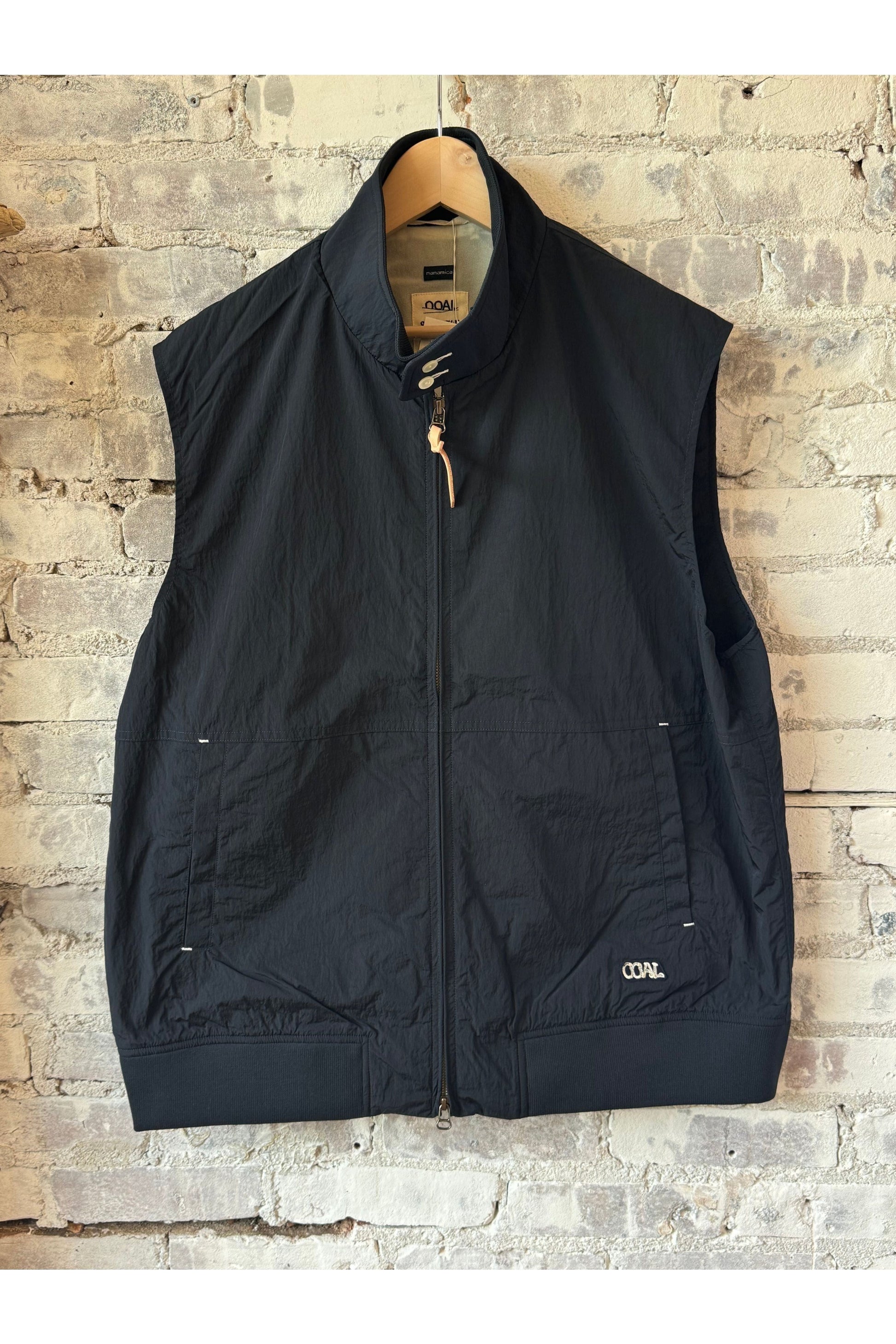 Zip Up Wind Vest - Navy - DUNE + SALT