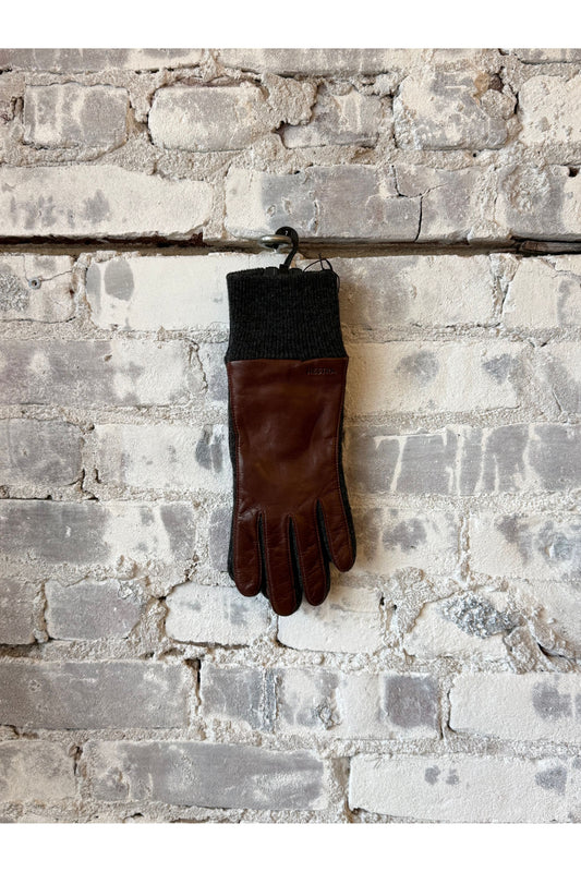 Jeanne Glove - Chestnut/Cork