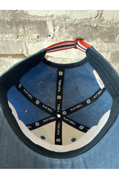 Waxed Cotton Cap - Faded Navy - DUNE + SALT