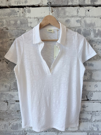 Hartford Women's Tunage Knit T-Shirt - White Gray