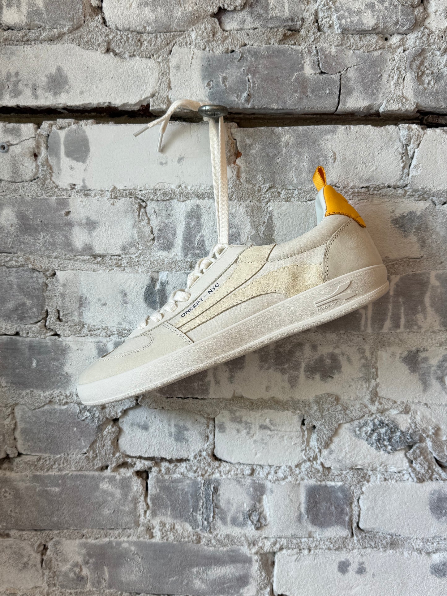 Fez Men's Sneaker - Vintage White - DUNE + SALT
