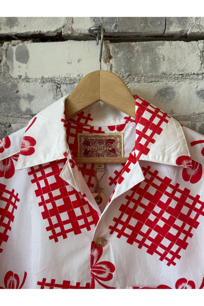 Picnic Cloth Shirt - Red - DUNE + SALT