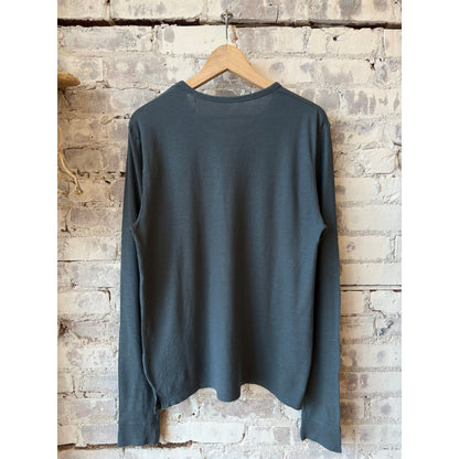 Crepe L/S Tee - Lake - DUNE + SALT