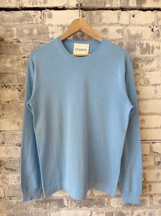 Cotton Jumper - Sky Blue - DUNE + SALT